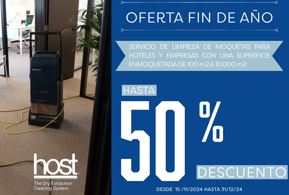 BLOG 2 Descuento «Fin de Año» en limpieza de moquetas para hoteles y empresas
